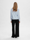 Berga Polo Neck Jumper - Cashmere Blue