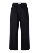 Merla Extra Wide Trouser - Dark Sapphire
