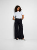 Merla Extra Wide Trouser - Dark Sapphire