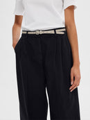 Merla Extra Wide Trouser - Dark Sapphire