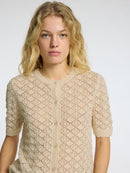 Sofia ShortSleeve Cardigan - Birch