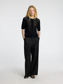 Sofia ShortSleeve Cardigan - Black