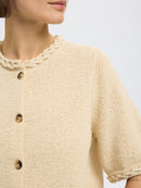 Alma Short Sleeve Cardigan - Birch