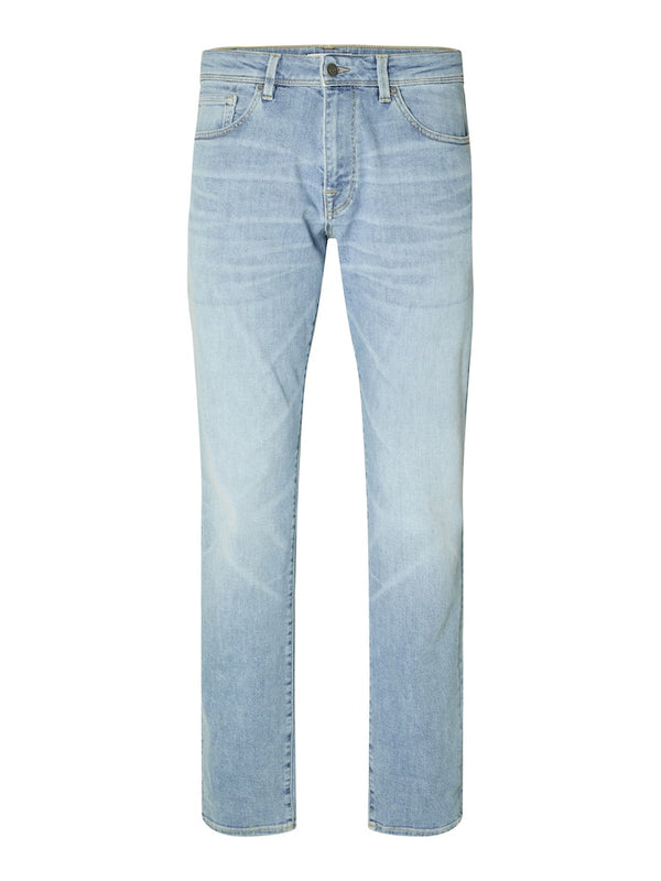 Straight Jeans - Blue Denim