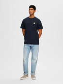 Straight Jeans - Blue Denim