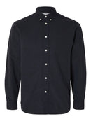 Slim Rick Poplin Shirt - Sky Captain