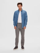 New Miles Slim Chino - Granite Grey