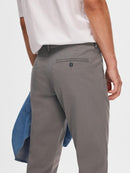 New Miles Slim Chino - Granite Grey