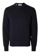 Todd Round Neck Jumper - Sky Captain