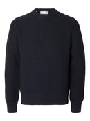 Thim Round Neck Jumper - Sky Captain