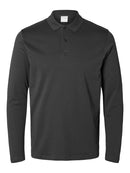 Paris Long Sleeve Polo - Phantom