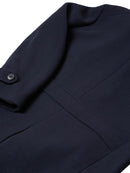Reuben Wool Coat - Sky Captain