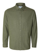 Owen Long Sleeve Shirt - Forest Night