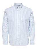 Rick Ox Flex Long Sleeve Shirt - Skyway Stripes