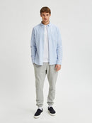 Rick Ox Flex Long Sleeve Shirt - Skyway Stripes