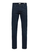 Scott Straight Jean - Blue Black Denim