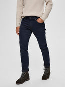 Scott Straight Jean - Blue Black Denim