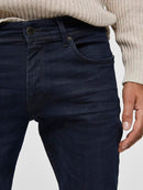 Scott Straight Jean - Blue Black Denim