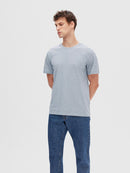 Aspen Stripe T-Shirt - Bering Sea Egret