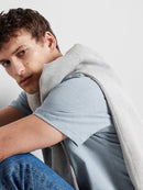 Aspen Stripe T-Shirt - Bering Sea Egret