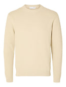 Dane Round Neck Jumper - Oatmeal