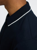 Fave Sport Zip Polo Shirt - Sky Captain
