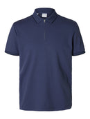 Fave Sport Zip Polo Shirt - Oceana