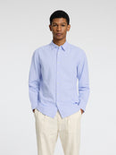 Sun Long Sleeve Shirt - Cashmere Blue/white
