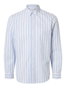 Sun Long Sleeve Shirt - Cashmere Blue Stripe
