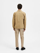 Tony Long Sleeve Overshirt - Kelp