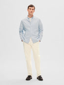 Reil Long Sleeve Shirt - Cashmere Blue Stripes