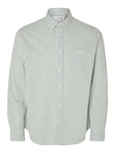 Reil Long Sleeve Shirt - Eden Stripes
