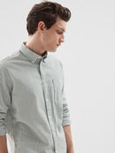 Reil Long Sleeve Shirt - Eden Stripes