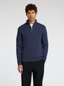 Dane 1/4 Zip Jumper - Oceana