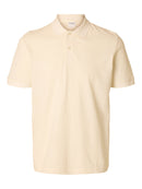 Paul Jacquard Polo Shirt - Egret