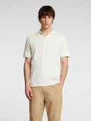 Paul Jacquard Polo Shirt - Egret