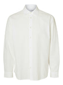 Derek Seersucker Shirt - Bright White