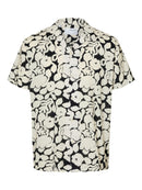 Air Short Sleeve Shirt - Black Floral