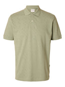 Paul Jacquard Polo Shirt - Iceberg Green