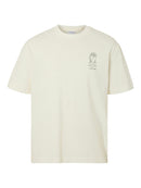 Nic Short Sleeve T-Shirt - Egret