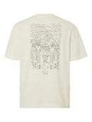Nic Short Sleeve T-Shirt - Egret