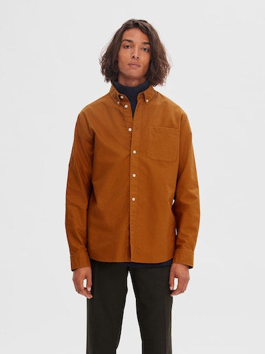 Rick Ox Flex Long Sleeve Shirt - Sugar Almond