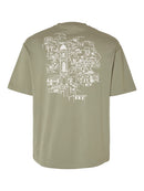 Gib Round Neck T-Shirt - Vetiver