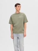 Gib Round Neck T-Shirt - Vetiver