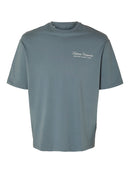 Gib Round Neck T-Shirt - Stormy Weather