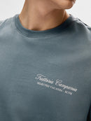 Gib Round Neck T-Shirt - Stormy Weather