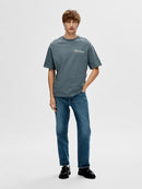 Gib Round Neck T-Shirt - Stormy Weather