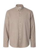 Cole Jay Melange Shirt - Cornstalk Melange