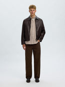 Cole Jay Melange Shirt - Cornstalk Melange