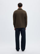 Scott 1/2 Zip Sweatshirt - Turkish Coffee